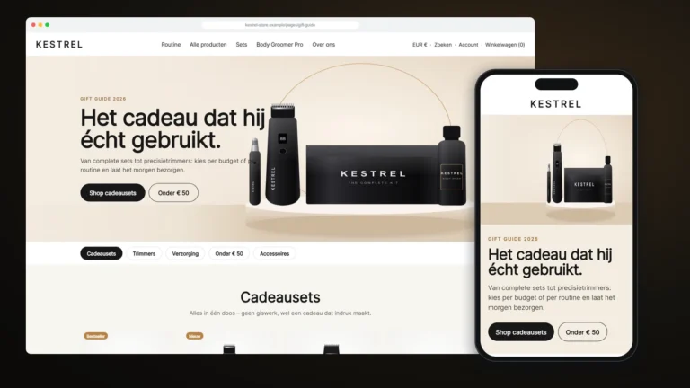 Shopify-sektioner, der sælger: et casestudie